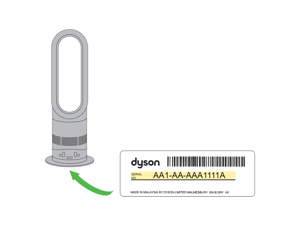 Support | Dyson Hot+Cool™ AM05 Fan Heater (Black/Nickel)